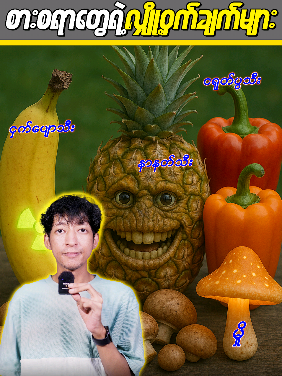 စားစရာတွေရဲ့လျှိူ့ဝှက်ချက်များ  #LinnthitUniverse #Linnthit #SportsBox #Kb