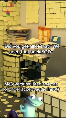 It’s just me and my sticky notes against the world. #fyp #trend #work #corporate #Meme 
