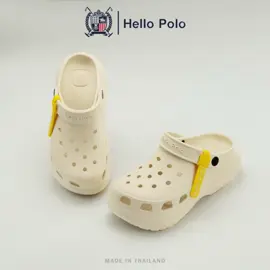 #Hello Polo รองเท้า ##รองเท้าแตะมีรู##ส้นตึก##กันลื่น##พื้นนิ่ม##ลําลองระบายอากาศได้ดีใส่แล้วสูง EVA นิ่มเหมือนเหยียบขี้HP8052 📍พิกัดลิ้งหน้าโปรไฟล์นะคะ 👉🏻https://s.shopee.co.th/8KeuIoIT0y