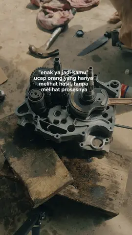 ucapan orang yang malas melihat orang lain lebih sukses di depan enya...  #mekniktiktok  #bengkel  #setoriwahatsap  @mekanikmuda predator cvt real 