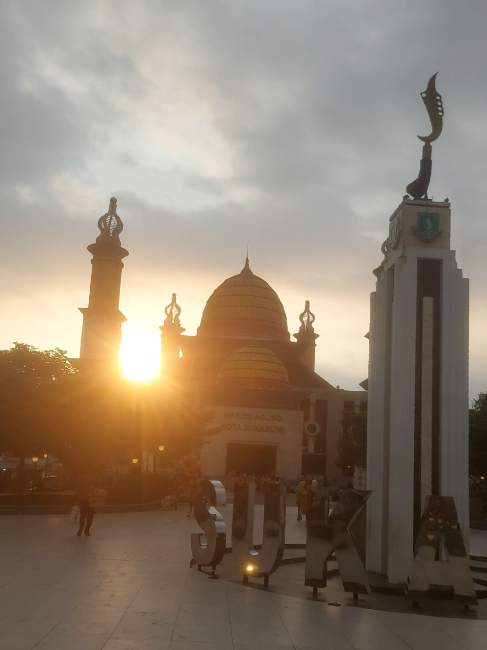 Masjid Agung Kota Sukabumi #masjid #masjidagungsukabumi #sukabumi 