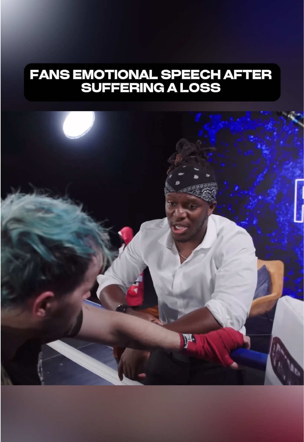 KSI and Influencer has motivated this fan to box and open a boxing gym 🤩 (CREDIT : @KSI @PRIME ) #drinkprime #Prime #ksi #boxing #misfits #viddalriley #thenightmare 