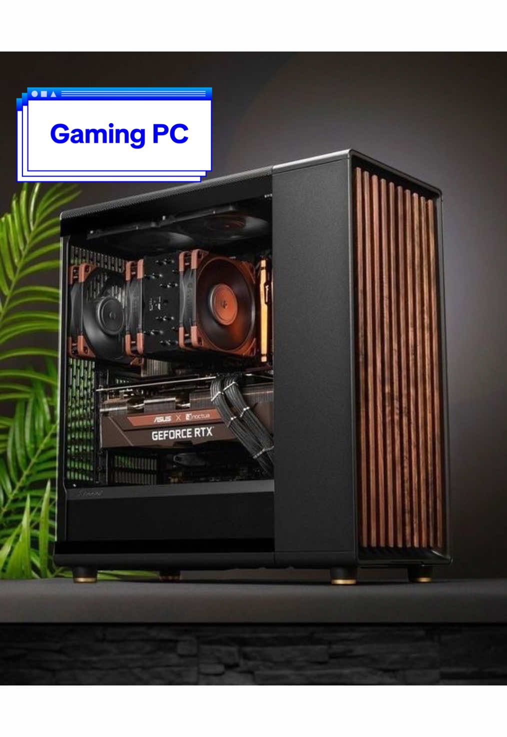 CUSTOM GAMING PC::: _Motherboard_  :AORUS  B550M ELITE   _CPU_ : Amd ryzen 7-5800x (8 cores 16cpus)  _RAM_ : 32gb ddr 4 3200mhz  _STORAGE_  : 1tb ssd   _GPU_ : AORUS GIGABYTE RTX 2080 8GB   _CPU COOLER_ : Corsair  ELITE CAPPELLIX  240mm  Liquid cooler   _FANS_ :6 Argb fans (4 intake 2 outtake)  _CASE_ :DARKFLASH  ARTISAN (wooden walnut Finish)  _PSU_ :750w AZTECH  NOVA PRICE:KSH 155,000🇰🇪 📍Visit us along Accra Road, Cookie House, 5th Floor Suite 501 📞📲o7.16.46.48.56 #gamingpc #nairobi #cookiehouse 