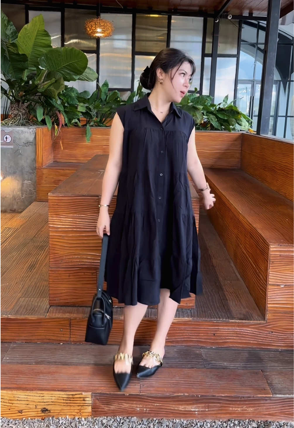 midi dress super cute, bahan adem pwol😻🖤