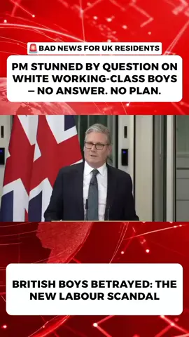 PM STUNNED by Question on White Working-Class Boys — No Answer. No Plan. British Boys Betrayed: The New Labour Scandal #uk#england #youthmobilityscheme #whiteworkingclass #parlimentnews 