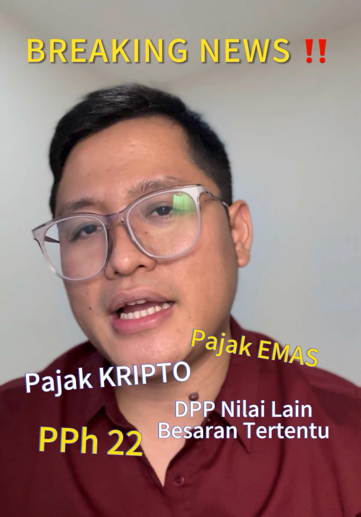 BREAKING NEWS ‼️ ADA 4 ATURAN PAJAK BARU ‼️ 1️⃣ PMK-50 : PAJAK KRIPTO 2️⃣ PMK-51 : PPh 22 3️⃣ PMK-52 : PAJAK EMAS 4️⃣ PMK-53 :DPP Nilai Lain & BESARAN Tertentu Mana yang mau dibahas duluan ❓❓ Silakan comment … — ↗️SHARE konten ini ke rekan Anda supaya tidak KUDET‼️ - Bingung Cari Sumber Referensi Pajak❓ Akses www.ortax.org — #pajak #tax #peraturanpajak #pahampajak #reels 