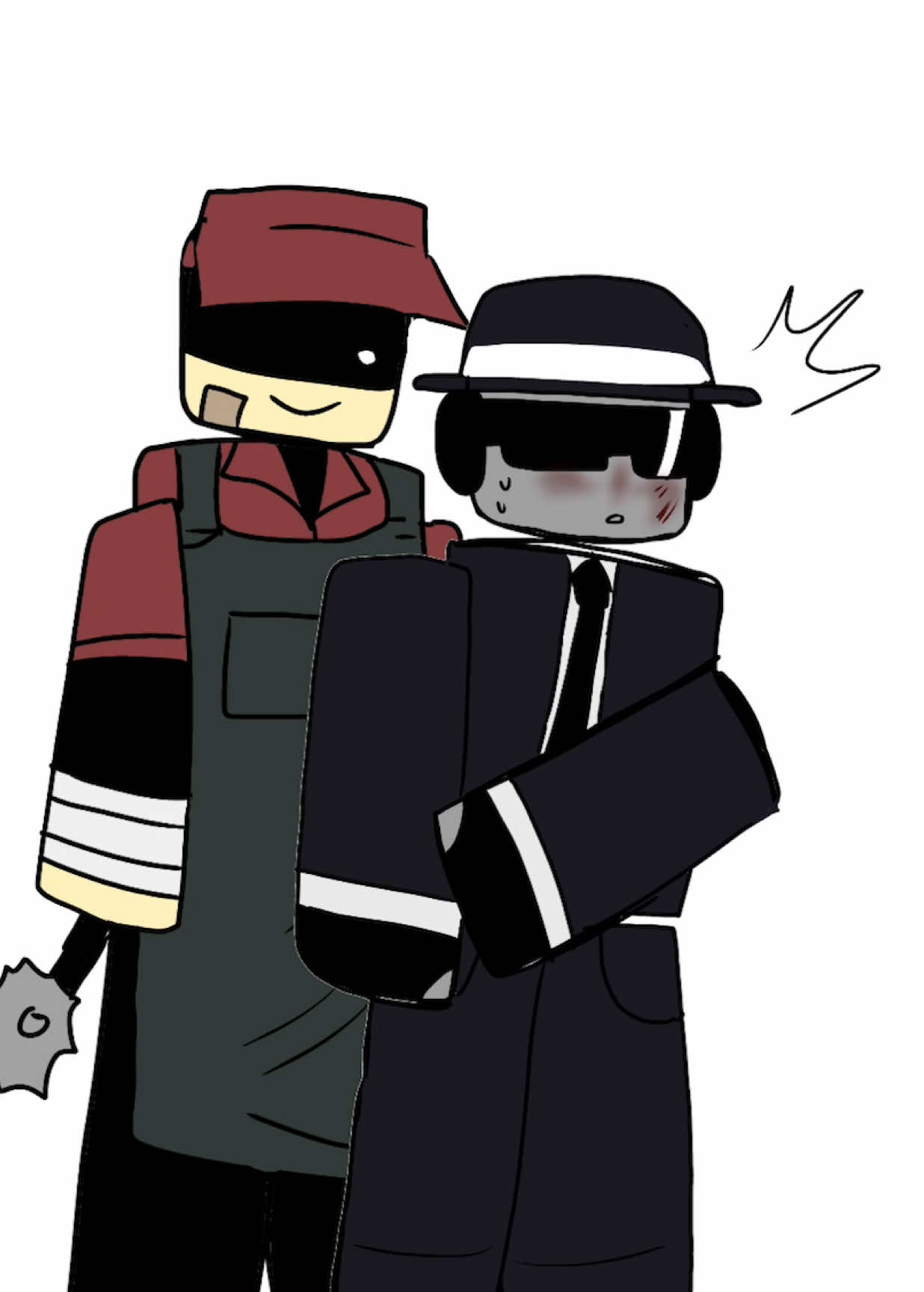 😏😏😏 Elliot but he a killer 🤑 #roblox#forsaken#game #elliot#chance#paycheck#fanart #xh#xuhuong#fy#fyp#fypage#viral  #art#style#draw#ibispaintx#alightmotion#animation  #edit#trend#nastydog #❤️