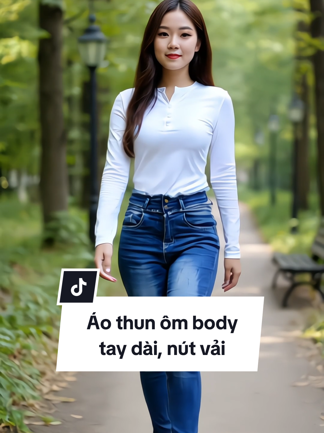 Aoa thun ôm body, tay dài. #linhtaphoa20 #ao #aothun #aothunxinh #aophong #aophongxinh #thoitrangnu 