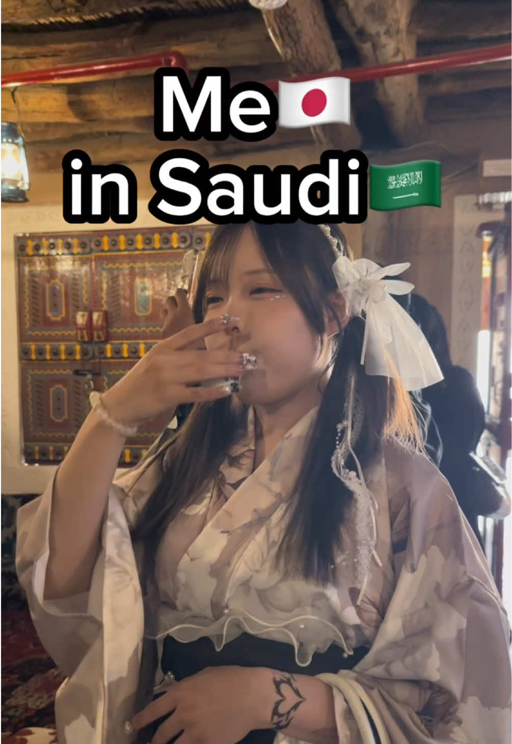 Saudi traditional foods are amazing🥺💚 I need more…🥺🥺🥺 Me🇯🇵 came here for Esports World Cup! #EWC2025 #EWC #saudiarabia #riyadh #japanese