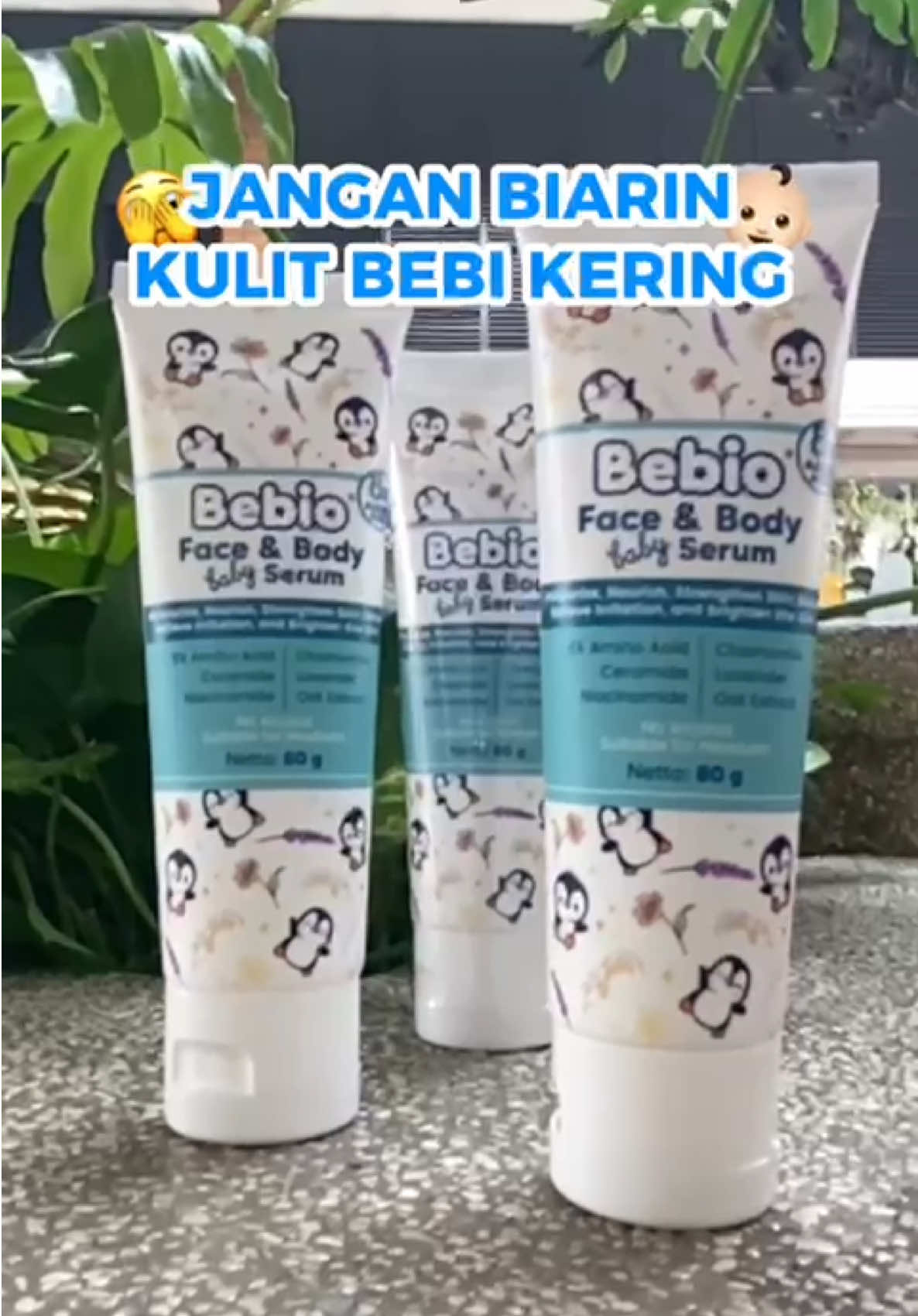 Kulit baby kering moms? tenang aja ada Bebio Face and Body Serum yang cuma 30ribuan aja🤩❤️ #LembapCerahAlami #DariPipiSampaiKaki #CerahDanTerlindungi #8xAminoAcidBabySerum #8xAminoAcidBabySerum #SentuhanLembutBebio #Bebio 