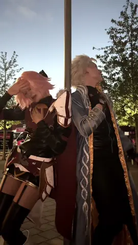 Vergil and Astolfo messy breakup.. @Rigby🇭🇺 #astolfo #astolfocosplay #fateapocrypha #dmc #vergilcosplay 