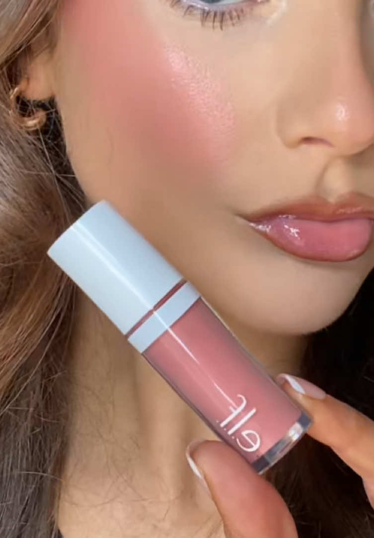 @e.l.f. Cosmetics shade - dusty rose 💗 #elf #liquidblush #elfcosmetics #elfmakeup #blushtrend #makeup #fyp 