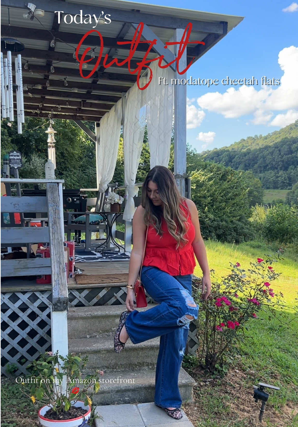 ✨POV: You found the outfit that’s bold, comfy & effortlessly flattering. This top turns heads and these jeans hug in all the right places. Obsessed is an understatement! Shop it all on my Amazon Storefront 🛒👇 #OOTD #amazonfashionfinds #falloutfitideas #amazoninfluencer #trendyoutfit #fashiontiktok #fallfashion2025 📲 Tap the link in bio to shop my exact look!