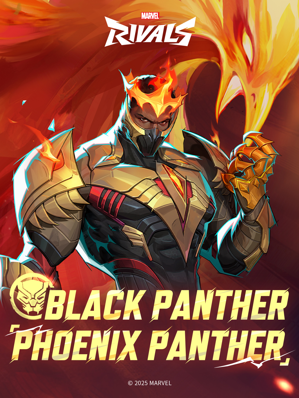 Reign with fire! 🔥 | New Black Panther Costume Reveal | #MarvelRivals