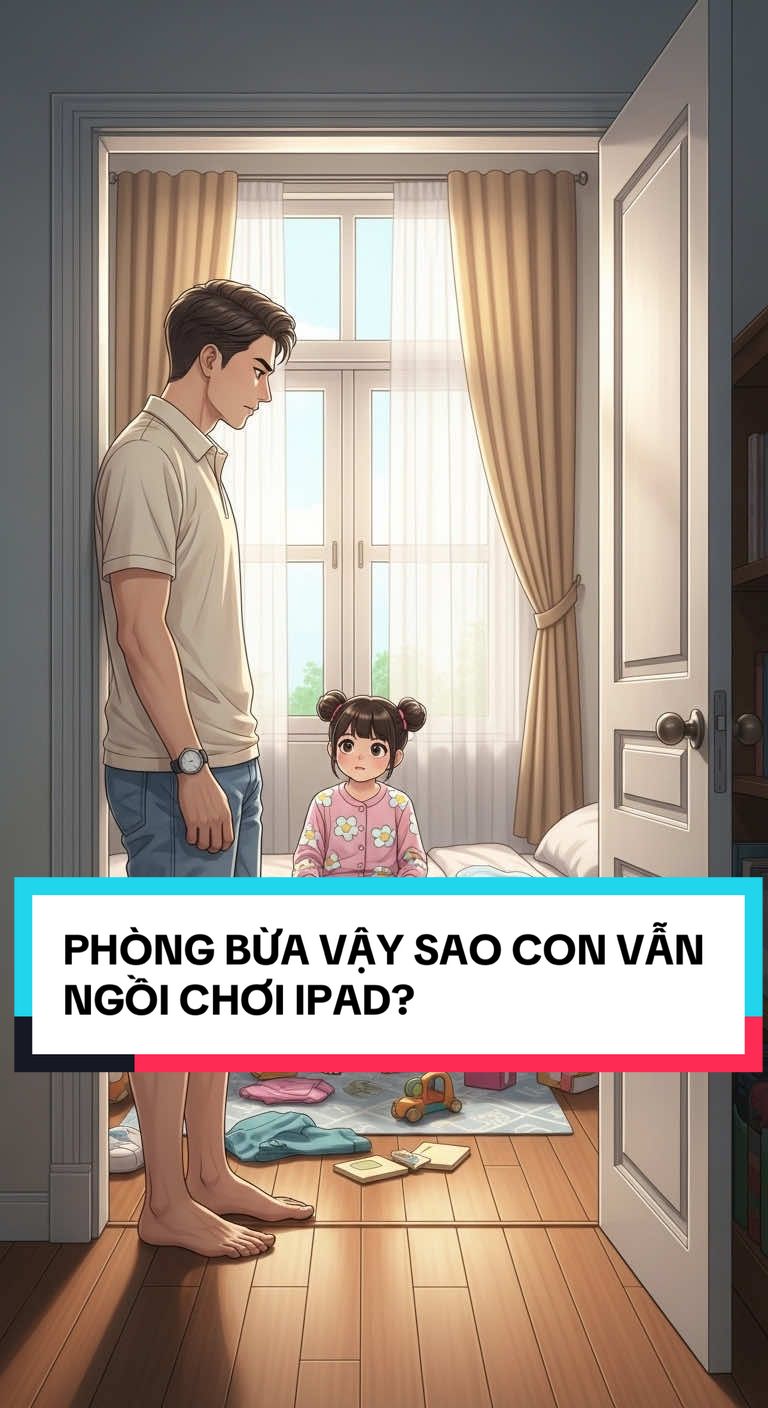 Căn phòng bừa không chỉ là chuyện đồ đạc. Nó đang âm thầm dạy con cách sống dễ dãi… Ngăn nắp không phải để ai khen, mà để con lớn lên có trách nhiệm. ❤️#ThuVienTuoiTho #DayConBangYeuThuong #GiaoDucTreEm #KyNangSong #ChaVaCon #GiaDinhLaNoiDayDauTien #noichuyenvoiconcai 