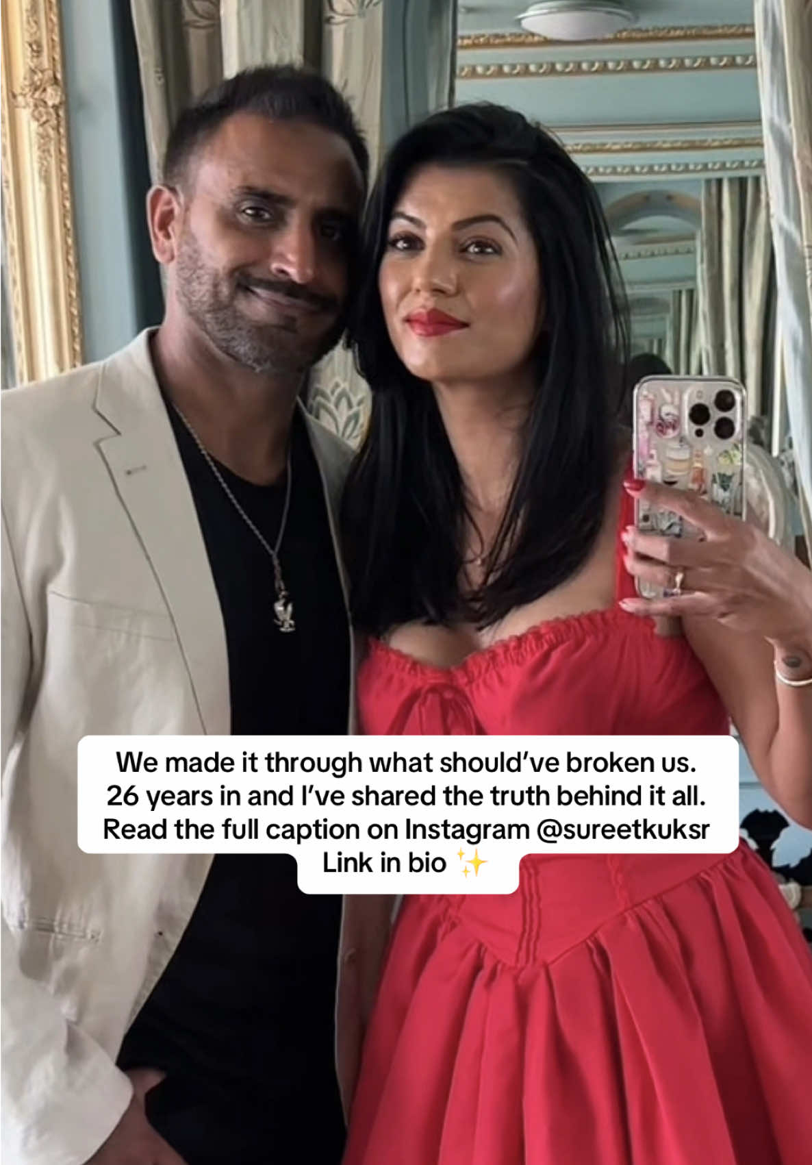 No marriage is easy or perfect,  full story’s on my Instagram post in the  caption 💬❤️ 26 years and everything we’ve been through … @sureetkular link in bio ✨ #fyp #26years  #weddinganniversary #whatsasoulmate #husbandandwife #26yearsstrong #couplegoals #birmingham #westmidlands #inspiration #lifejourney #relashionahipgoals #relashionshipadvice #anniversary 