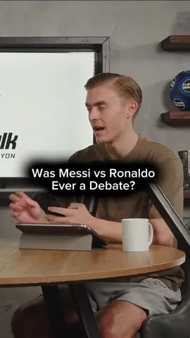 Was Messi vs Ronaldo ever a debate? 🤔 Comment below! @bryonperformance @Ollie  #fyp #football #footballtiktok #PremierLeague #messi #ronaldo 