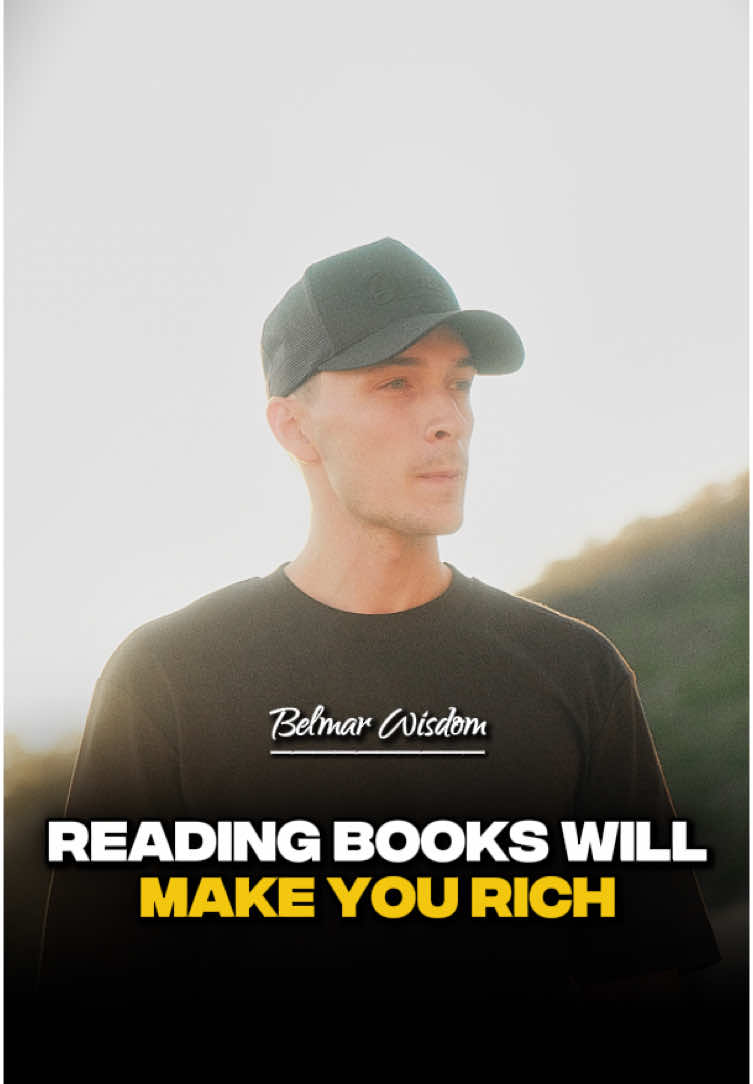 Reading books will make you rich. #lukebelmar #books 