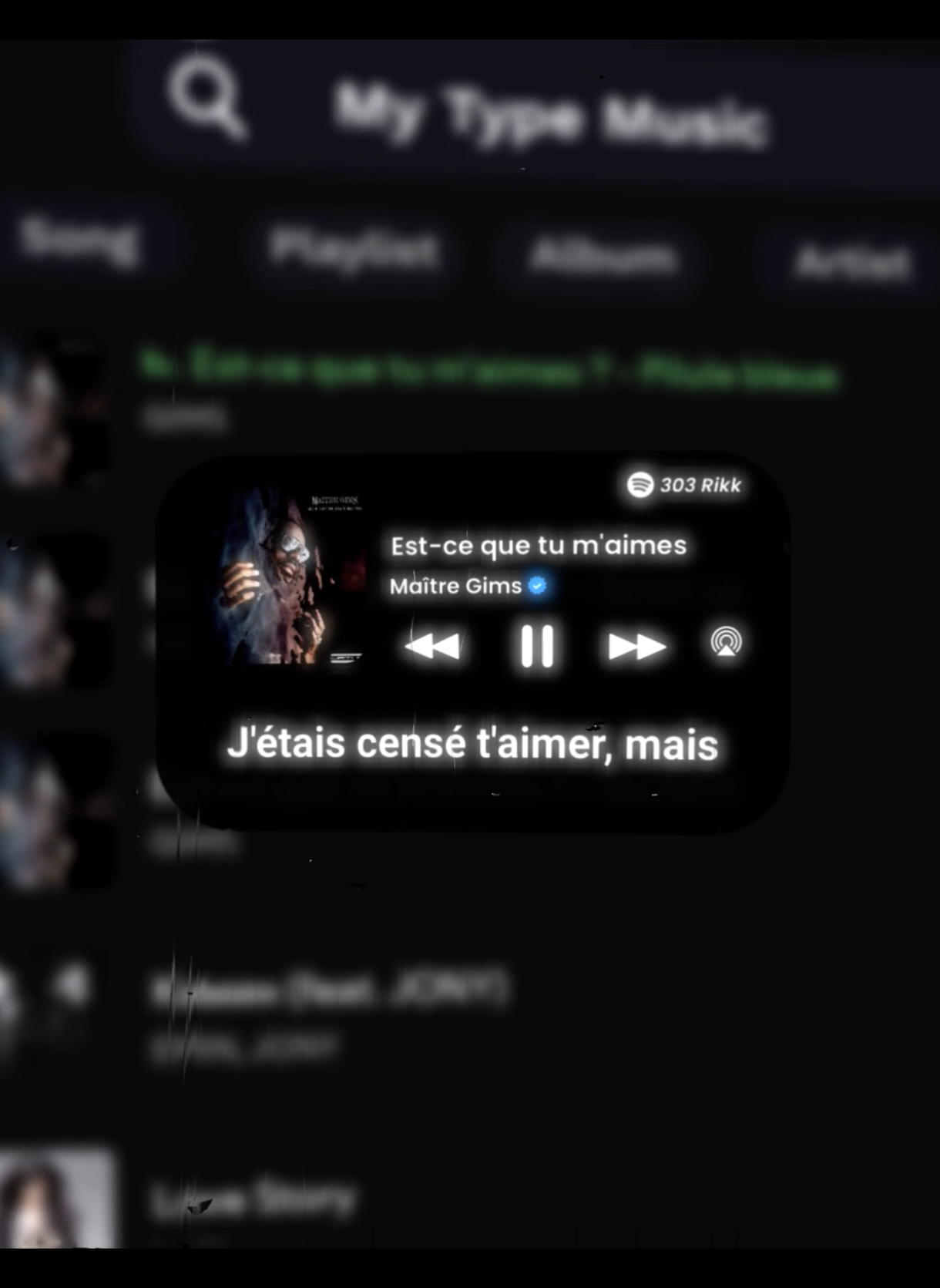 est-ce que tu m'aimes #lyrics #song #mytypemusic #foryoupage #fyp 