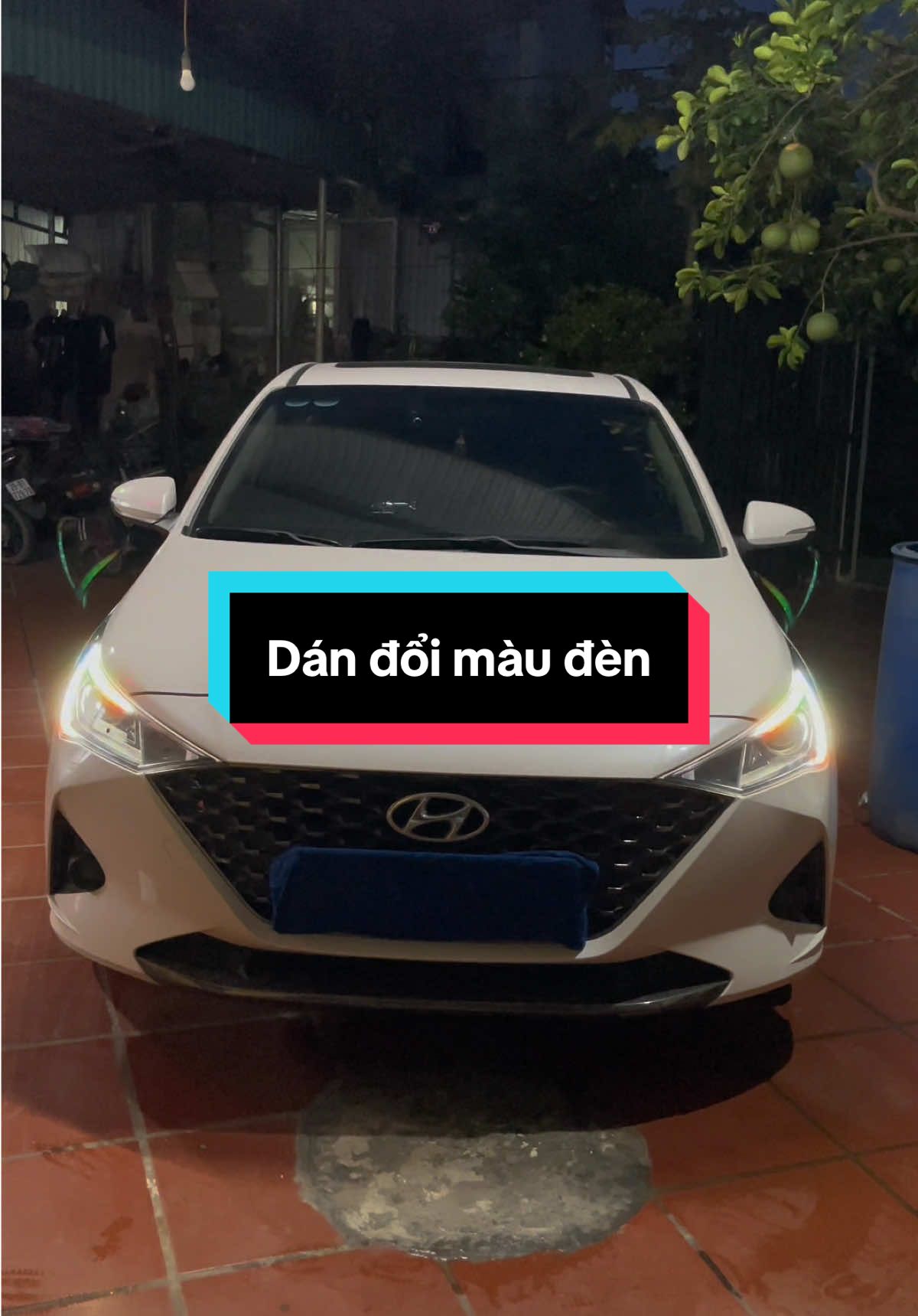 Decal dán đèn xe Accent #temdandenaccent #decaldanxe #dandenaccent 