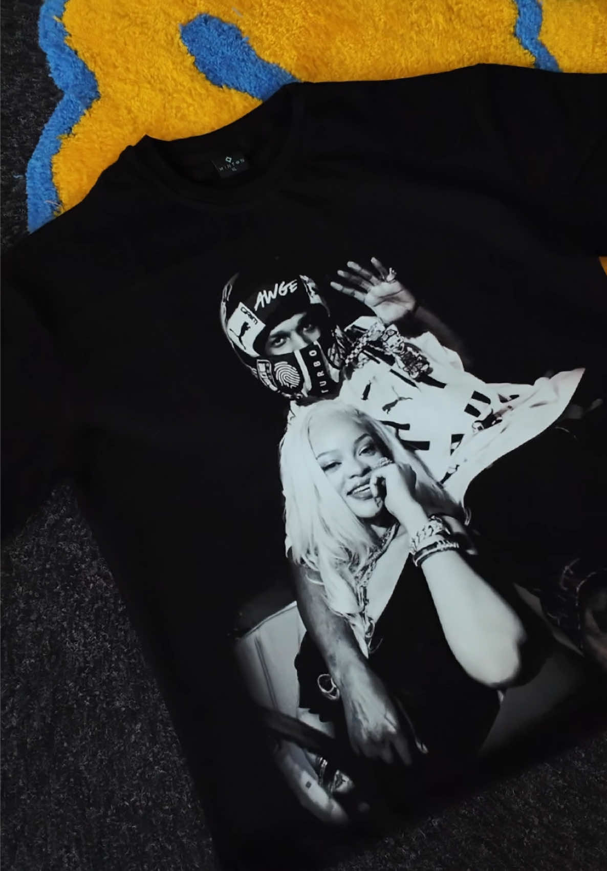 RIRI & ASAP 🧡 • #asapriri #asaprocky #rihanna #riri #asaprockyrihanna #viral #meansmygirlfriend #2pac #hiphop #couple #oversizetee #viral #fyp #foryou #fyp #dhezi #albania #kosova #wearkos 