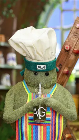 Cheffy is BACK and ready to hit that job market again!! Thanks @AG1 for helping him get back on his feet and for the delicious multivitamin morning boost. Could Cheffy be the next celebrity influencer??!! What’s your MOST empowering morning routine??? A note from Cheffy: AG1 is for Cheffers 18+