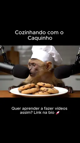 Cozinhando com Caquinho - Cookies 🚨 Os vídeos com IA estão dominando as redes… E quem sabe usar, tá vendendo MUITO. Não precisa ser editor, nem ter PC caro. Com as ferramentas certas, você cria vídeos realistas que chamam atenção e vendem todos os dias. Quer aprender? O treinamento ORIZON te mostra como fazer tudo isso, do zero, direto no celular. Clica no link da bio e vem faturar com a nova era dos vídeos. #veo3 #asmr #googleveo3 #caquinho #gemini 
