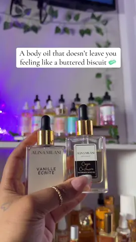 If I could own every single one, I’d probably would! @Alina Milani #fypシ #perfumeoils #bodyoilsforskin #alinamilanibodyoils 