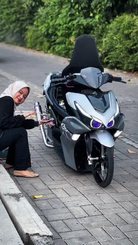 disuru naik gamau #aerox #fypシ゚ #notmestyle 