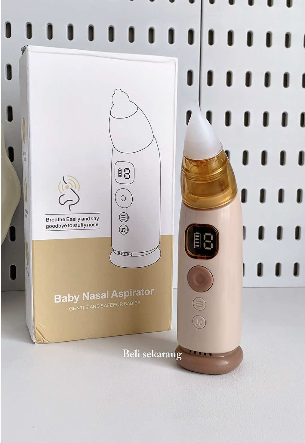 Mudah nak sedut hingus pakai yg electric punya 👍🏻#nasalaspirator #seduthingus #newborn #mommytobe #bayiselsema #penyeduthingusbaby #babystuff 