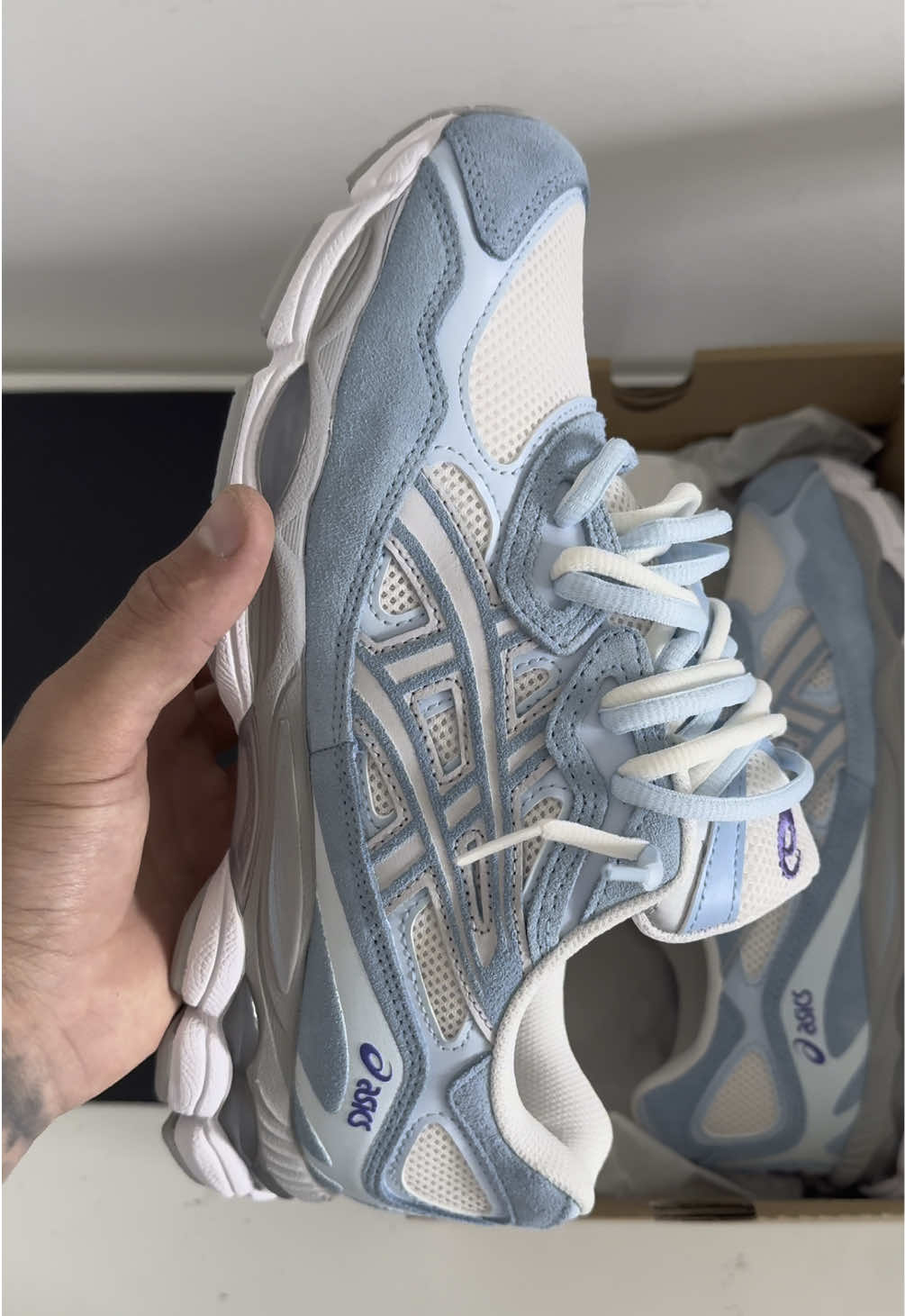 ASICS GEL NYC ARCTIC SKY #fyp #viral #asics #27af1ropez 