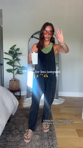 I have two more colors on the way because it’s the perfectttt jumpsuit!  #jumpsuit #jumpsuits #jumpsuitstyle #jumpsuitoutfit #lookforless #affordablefashion #tiktokshopcreatorpicks  @AUTOMET 