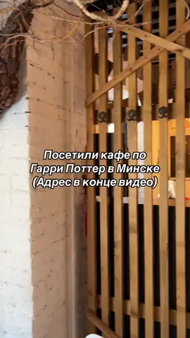 Идея для прогулки в Минске #гаррипотер #минск #кудасходитьвминске #harrypotter #кафе 
