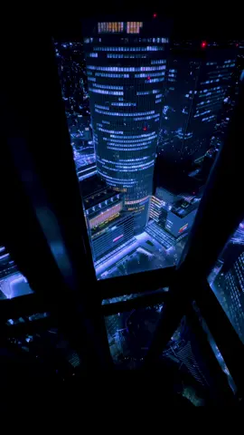 Nagoya  / 名古屋 Night view from the Sky Promenade in front of Nagoya Station🌃🤩 Please follow 👉@japan_walker_    Please Share 🥰🙏✨ Please follow 👉 My TikTok account  Please Subscribe 👉 My YouTube channel #japan #japantravel  #cyberpunk #anime　#nagoya       