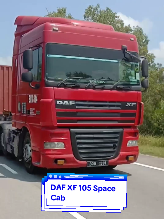DAF XF 105.460 Space Cab PACCAR MX340 6x2 40ft Skeleton Container Trailer #dafxf105 #dafxf #paccarmx340 #daftrucks #netherlandstruck #everbumi #lorikontena #containertruck #trucktrailer #truckspotter #lorimalaysia #foryoupage #fyp #foryou #viral #portklang #selangor 