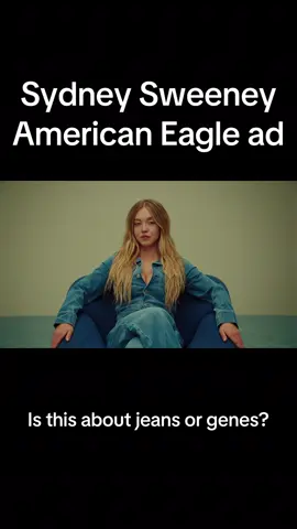What do we think? Is this subtle eugenics? #sydneysweeney #americaneagle #sydneysweeneyamericaneagle #jeans #genes 