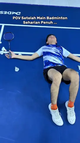 Menolak semua ajakan kecuali Ayo badminton? Gasss full🏸💪
