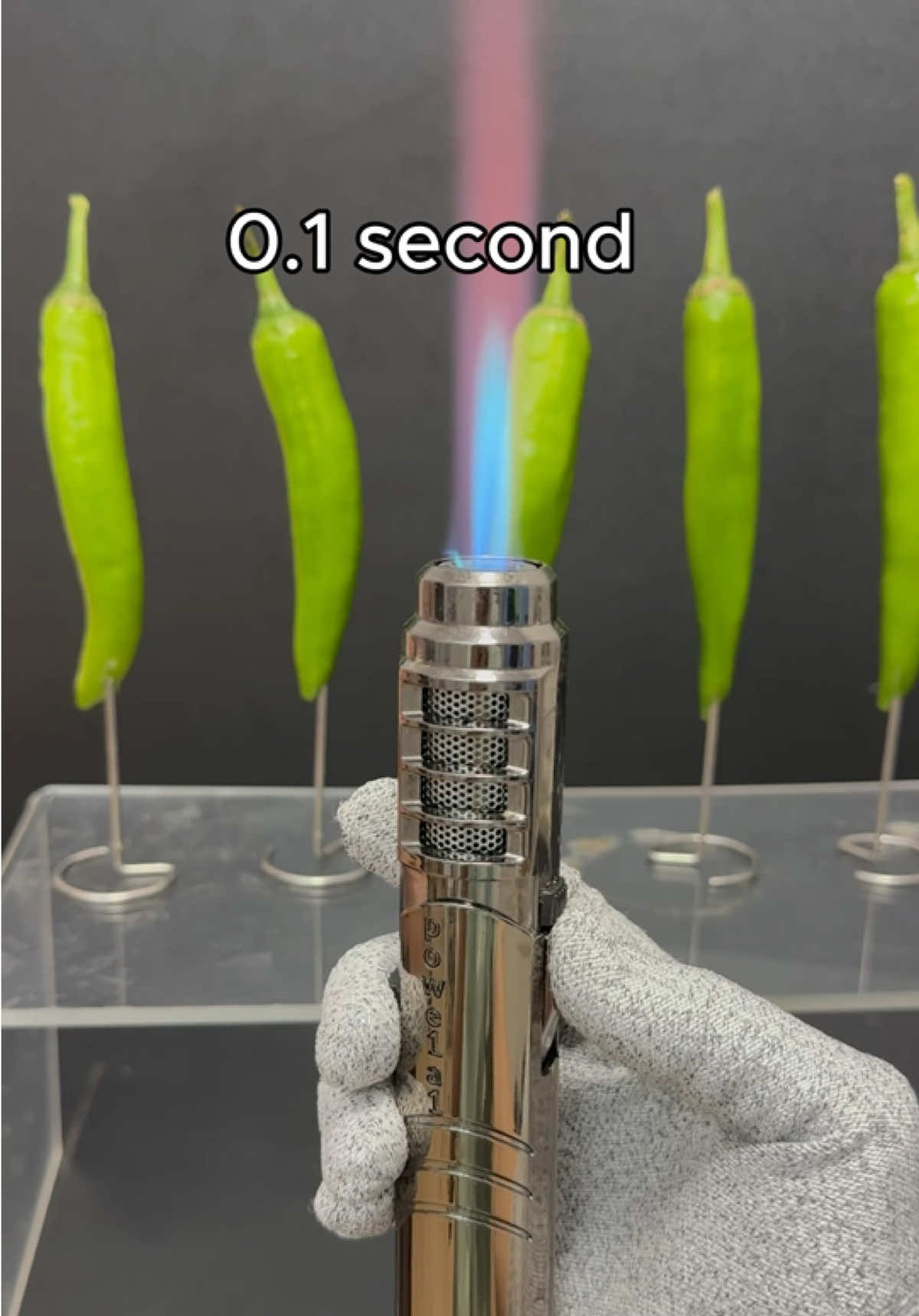 Powerful Lighter vs Peppers