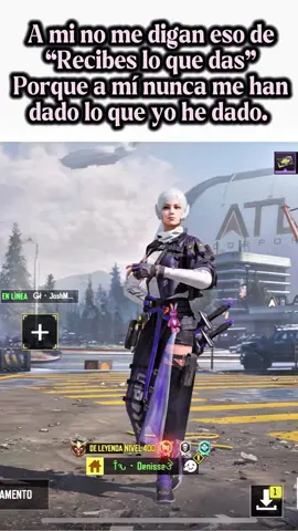 Nunca des más de lo que recibes😮‍💨🫶🏽 De sobras no se vive ❤️ #callofdutymobile #ClanTerreneitor #streamerpequeño #GamerGirl #gamercompetitivo @Laski @Ťԅ・給ĐȧKi琉 @Atomic @Ťԅ・Karlitaএ @Sally+C @Ťԅ・ŁƛU ঔৣ・ @Young @⚜️・𝓑𝓸𝓷𝓷𝓲𝓲𝓮𝓮এ𝓐・⚜️ @웃・ ɮօʍɮóռ @ALPHA @Bxlúzin💀 @ȺƘঔViruzCODM 