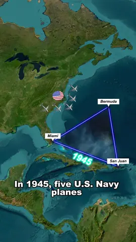 The most mysterious sea area—the Bermuda Triangle!#geography #history #Map #bermudatriangle 