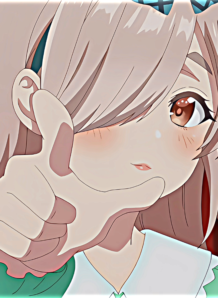 Ai face reveal😋😍 #kakkounoiinazuke #acoupleofcuckoos #aimochizuki #margawof #anime 