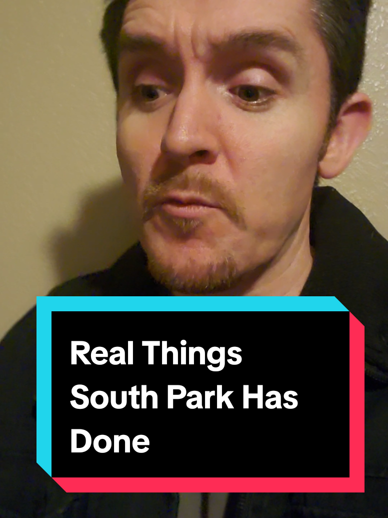 real Things South Park Has Done #southpark #trump #paramount #mattstone #treyparker 
