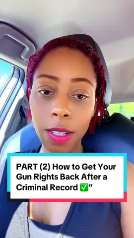 PART (2) If you’ve changed your life, it’s time your record reflects it. Learn how to reclaim your firearm rights and protect your future. Be sure to watch Part one. Follow me: adore.Beauty8 #fypage #fyppppppppppppppppppppppp #fypシ゚viral🖤tiktok #GunRightsRestored #RecordRestriction #FelonyExpungement #MisdemeanorRelief #FirearmLaw #SecondAmendment #CriminalReform #ProSeSupport #FathersRights #KnowYourRights #GeorgiaLaw #TexasLaw #MississippiLaw #NorthCarolinaLaw #Alabama #Alaska #Arizona #Arkansas #California #Colorado #Connecticut #Delaware #Florida #Georgia #Hawaii #Idaho #Illinois #Indiana #Iowa #Kansas #Kentucky #Louisiana #Maine #Maryland #Massachusetts #Michigan #Minnesota #Mississippi #Missouri #Montana #Nebraska #Nevada #NewHampshire #NewJersey #NewMexico #NewYork #NorthCarolina #NorthDakota #Ohio #Oklahoma #Oregon #Pennsylvania #RhodeIsland #SouthCarolina #SouthDakota #Tennessee #Texas #Utah #Vermont #Virginia #Washington #WestVirginia #Wisconsin #Wyoming #GunRightsRestoration #FirearmLicense #CriminalRecordHelp #GunRights #RecordRestriction #ExpungementHelp #LegalHelpTikTok #KnowYourRights #FelonFirearmRights #GunLicenseRestoration #ConcealedCarryLaw #BeatChildSupportWithKnowledge #SecondAmendmentRights #ProSeSupport #FathersRightsMovement #FamilyLawAndFreedom