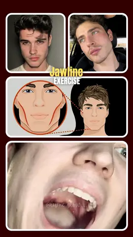 Sharp Jawline Exercise+Mewing Exercise (Do this exercise daily 15min) #jawline #fyp #viral #mewing #mewingtutorial #mewingtransformation #jawlinechallenge #glowuptips 