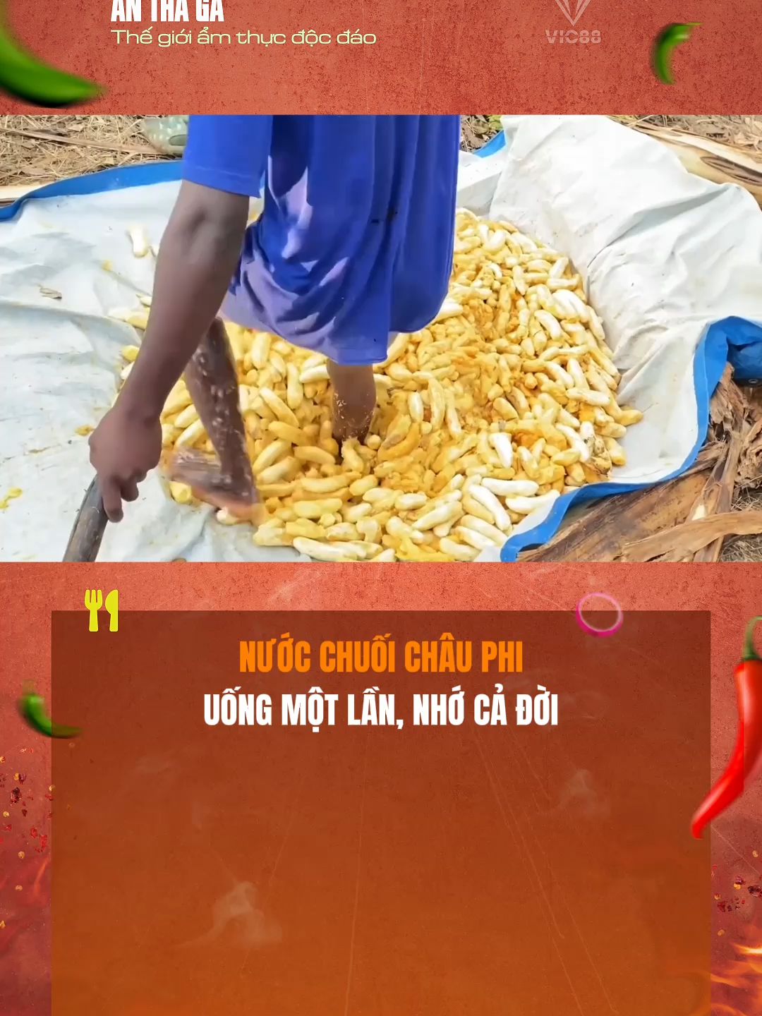 NƯỚC CHUỐI CHÂU PHI, UỐNG MỘT LẦN, NHỚ CẢ ĐỜI #anuong #thanhreview #nauan #review #fyp