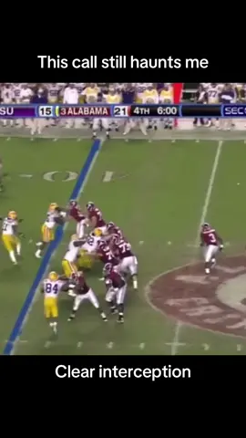 This call from the 4th quarter of the 2009 LSU vs Alabama game still haunts me. With 6 minutes to go in the 4th quarter LSU was trailing Alabama by 6. The Tigers were in need of a big play by the defense and they got just that when Patrick Peterson picked off Greg McElroy on a pass intended for Julio Jones. The pass was called incomplete on the field despite Patrick Peterson getting 2 feet down in bounds and securing the ball. The call stood after review. This remains one of the worst calls in SEC history. Do you think this should have been called an interception? #LSU #GeauxTigers #LSUFootball #LSUTigers #CollegeFootball #secfootball #patrickpeterson 