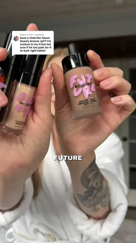 Replying to @lily Thanks for your question Lily! Here’s my honest opinion of the bronze + blue spf, along with the brand’s other products aka the 2 minute morning bundle. @Future Beauty NYC were a fan 💕✨ XO #makeupreview #productreview #makeup #beauty #BeautyTok #futurebeauty 