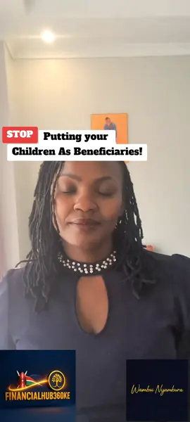 Stop naming your kids as direct beneficiaries! Many families lose their inheritance because they don’t plan properly. ✅ A trust protects your children. ✅ A life cover secures their future. 📲 Message me on WhatsApp → https://wa.me/254721902498 🎥 Watch full video → https://youtu.be/YI-uDjcwnPw #TrustFund #LifeCover #EstatePlanning #FinancialCoach #FinancialLiteracy #LastExpenseCover #TrustVsWill #WealthTransfer #FinancialHub360KE #WambuiNyambura #LegacyPlanning #everyone  #CourtFreeInheritance #InsuranceTalk #MoneyWisdom #SecureTheBag #FYP