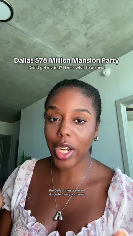 Let’s calm down and strategize the next steps to be invited to the next big event! #dallascreators #dallasinfluencers #mansionparty #blackgirl #contentstrategy 