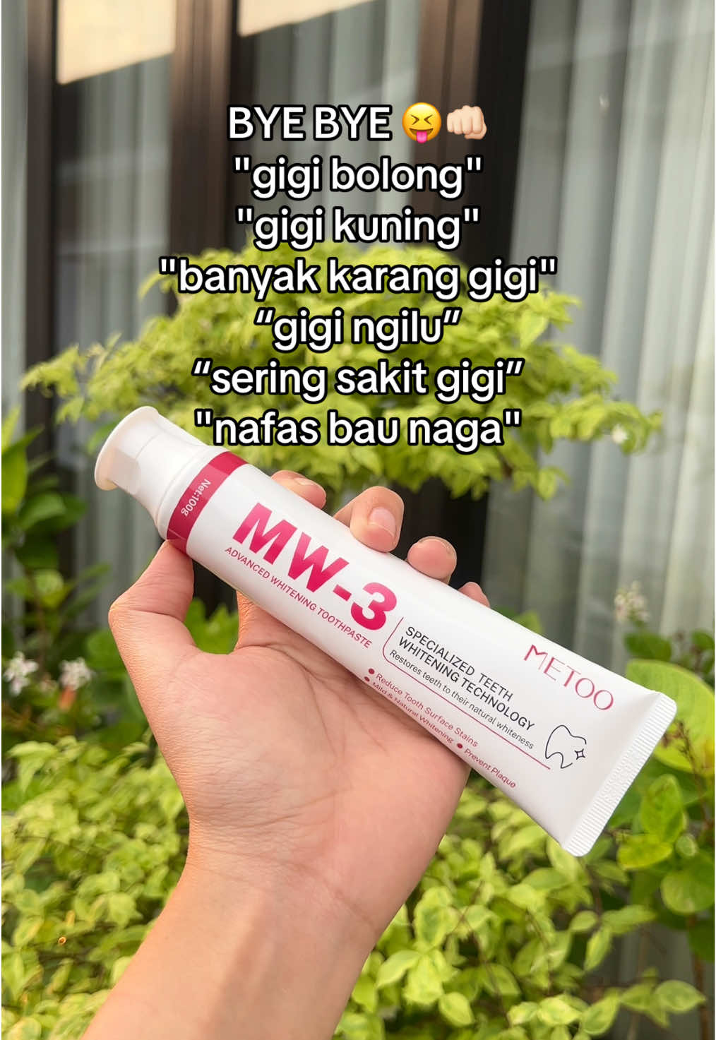 Pasta Gigi Metoo Solusi Permasalahan Gigi Pastikan beli yang original di keranjang pojok kiri bawah video ini ya  Pasta Gigi Metoo Pilihan Citra Kirana, Ria Ricis & Sudah Di Approved Doktif Solusi Buat Permasalahan Gigi Kuning, Karang Gigi, Gigi Berlubang, Bau Mulut, Gigi Ngilu Nyeri, Sering Sakit Gigi Kamu Wajib Banget Cobain Odol Ini #pemutihgigi #gigikuning #karanggigi #gigiberlubang #baumulut #gigibersih #gigiputih #sakitgigi #metoo #metoomw3 #pastagigimetoo #pastagigimetoomw3 #gigi #odol #pastagigi #doktif #riaricis #reviewjujur #fromMETOOyou #MetooMW3 #MetooSmile #METOOxhujan #metooxcitrakirana 